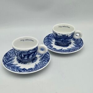 Illy Collection Espresso Cup & Saucer 2 Sets Rosenthal Rufus Willis 2005 Germany